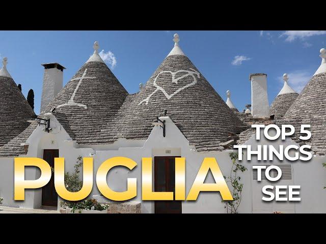 TOP 5 Things to See in Puglia (+ Matera) - Italy