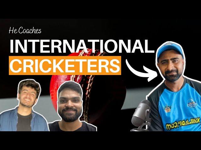 Coaching international cricketers, and much more | Rising Through The Ranks Podcast E06