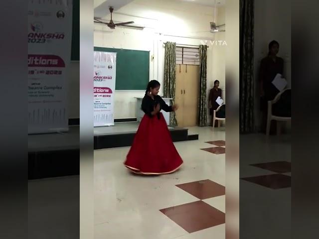 Ghoomar song Dance #dance #folkdance #rajasthanifolk #ghommar #bhu #college #student @TashuJayasawal