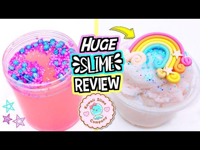 100% HONEST Slime Review! Buying The CUTEST Slimes I Could Find!