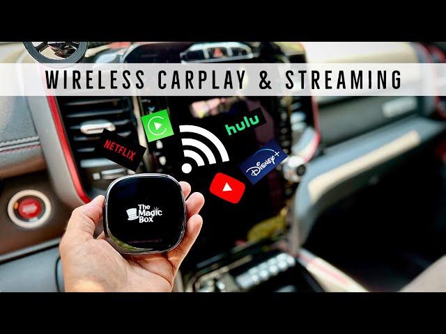 The Magic Box 2.0 (Wireless Carplay/Streaming) - Ram Rebel **15% coupon code link in description!**