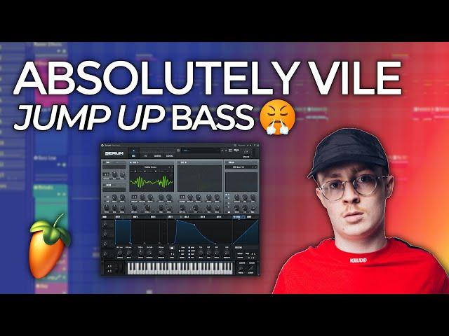 Jump Up DNB Tutorial - How to make Grotty Drum & Bass in FL Studio with Serum (Free Preset Download)