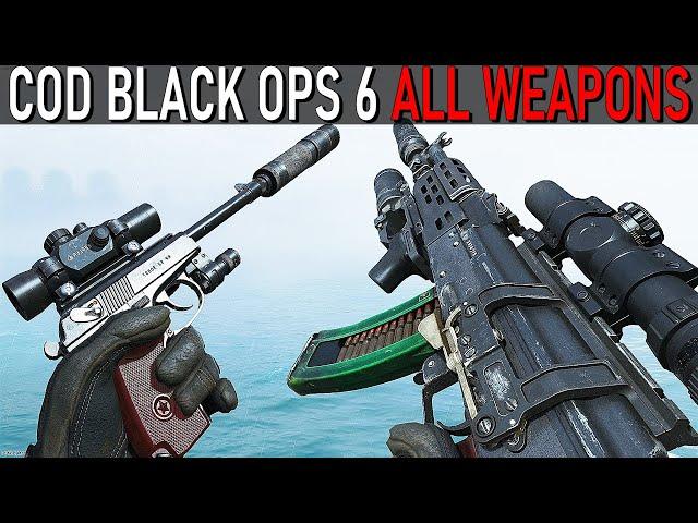 COD Black Ops 6 - All Weapons