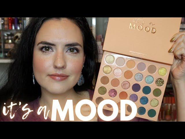 NEW ColourPop IT'S A MOOD Mega Palette | Swatches, Comparisons, Tutorial + Review