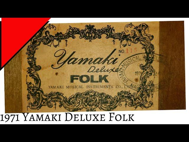 1971 Yamaki Deluxe Folk No115 made in Japan