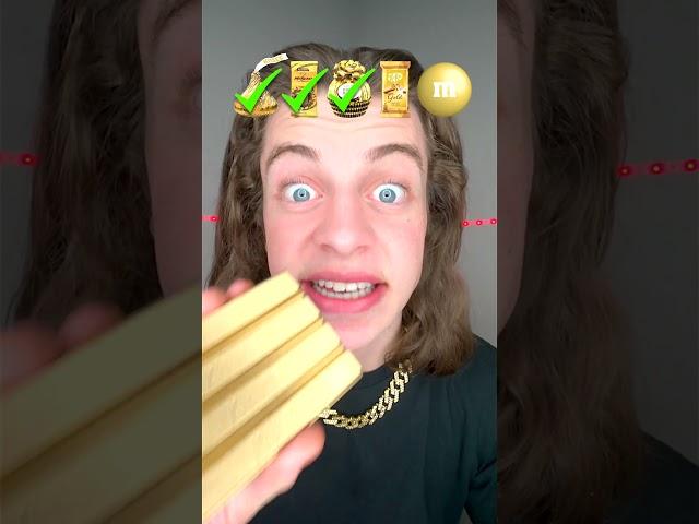 Gold Chocolate ASMR!? 