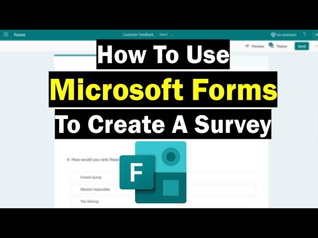 How To Use Microsoft Forms To Create A Survey (Complete Beginner's Guide!)