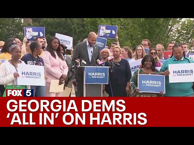 Georgia Democrats 'all in' with Kamala Harris | FOX 5 News