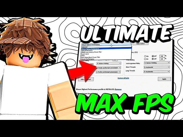  ULTIMATE Roblox FPS BOOST Guide to Unlock MAX Performance 