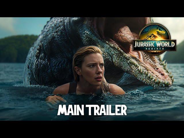 JURASSIC WORLD 4: REBIRTH – Main Trailer (2025) Scarlett Johansson, Chris Pratt | Universal Pictures