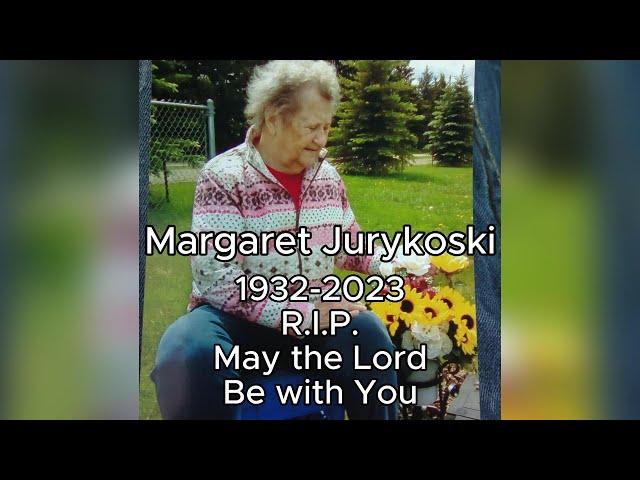 Margaret Jurykoski (grandma) Memorial Video