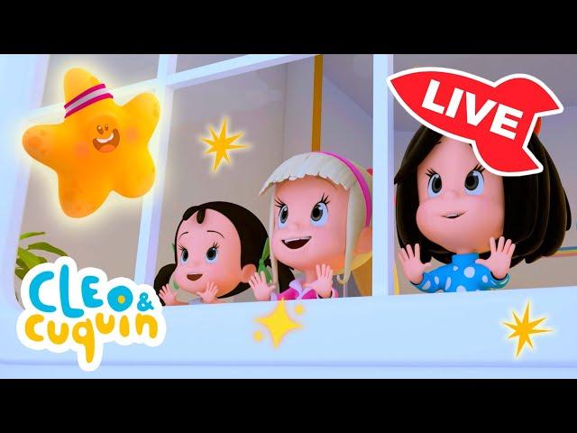  LIVE  Nursery Rhymes and children songs with Cleo and Cuquin