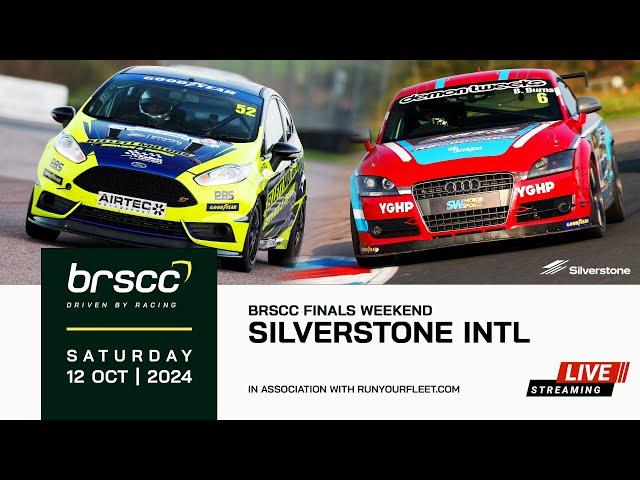 BRSCC LIVE | FINALS WEEKEND @ SILVERSTONE INTERNATIONAL | 12/13 OCTOBER 2024 | SATURDAY STREAM