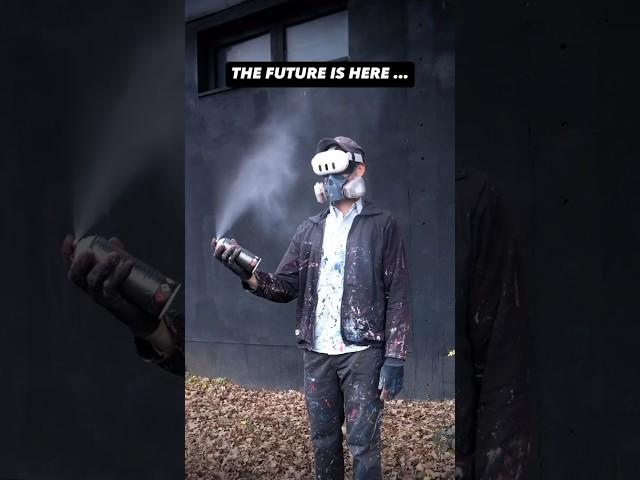  CAN'T BELIEVE HE DID THIS WITH GRAFFITI ART  #bondtruelove #Graffiti #virtualreality #GmanGK
