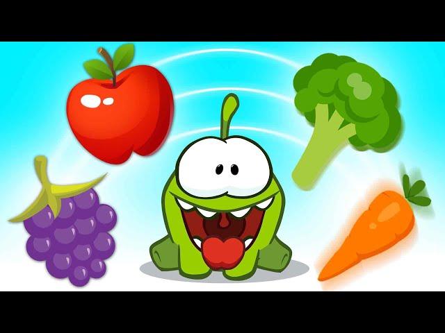 Learn Vegetables & Fruits Name - فيديوهات تعليمية | تعرف على اسم الخضار | Learn Arabic with Om Nom