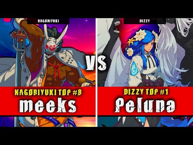 GGST | meeks (Nagoriyuki) VS Peluna (Dizzy) | Guilty Gear Strive High level gameplay