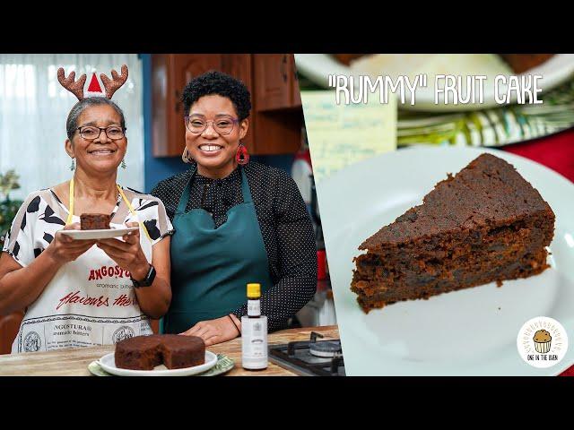 A Rummy Christmas Fruit Cake | An Amazing Recipe For Trini Black Cake