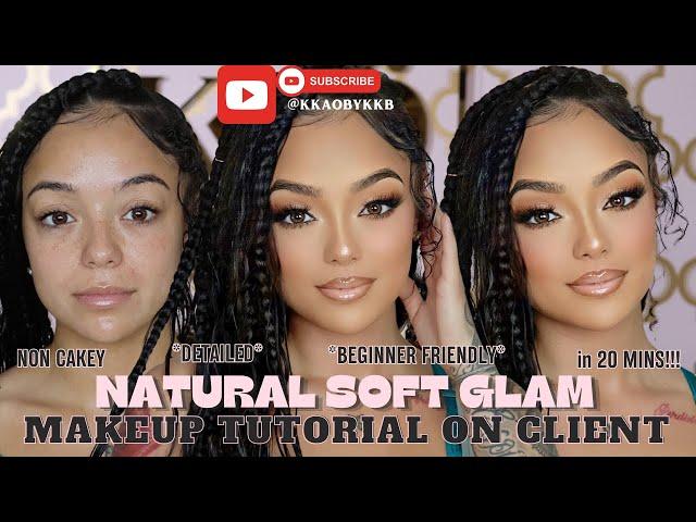 Soft Glam Client Makeup Tutorial