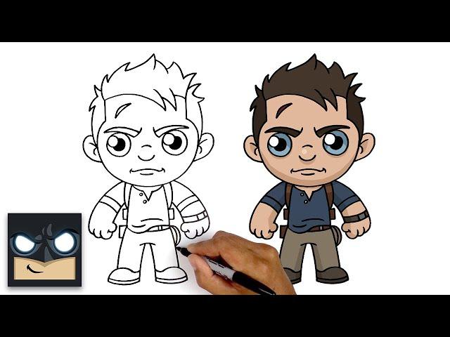 How To Draw Nathan Drake | Uncharted