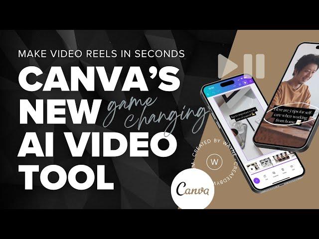 Effortlessly Create Short-Form Videos with Canva's NEW AI Tool!