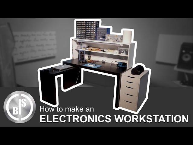 HOW TO TURN AN ORDINARY DESK INTO AN ELECTRONICS WORKSTATION