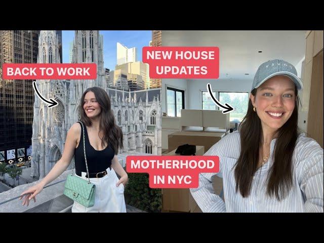 New House Update, Hamptons, Back To Work, Motherhood in NYC | Emily DiDonato