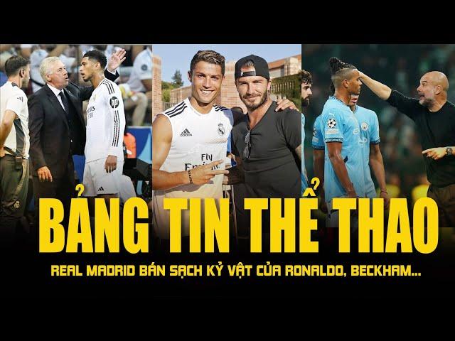 Tin Nóng Bóng Đá: Bellingham mất kiểm soát, Real bán kỷ vật của Ronaldo và Beckham #bongda #ronaldo