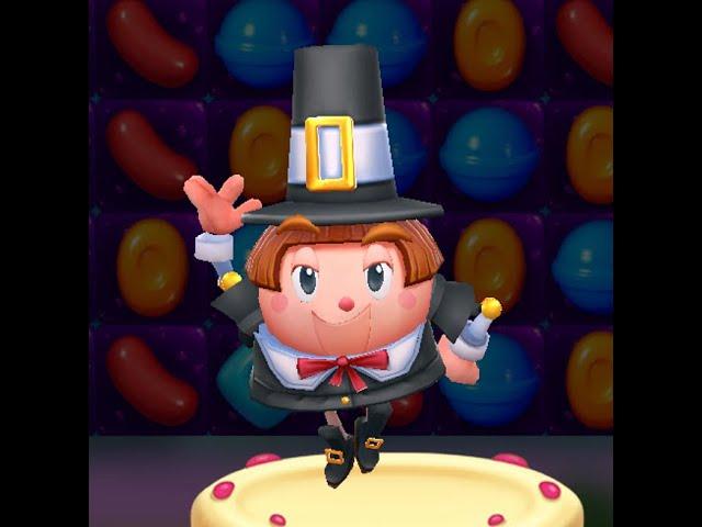 Nutcracker the Pilgrim Costume  Demo - Candy Crush Friends