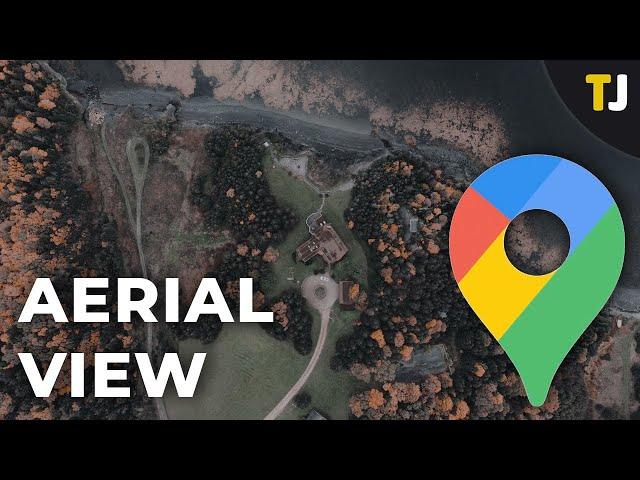 How to See Google Maps with an Aerial View