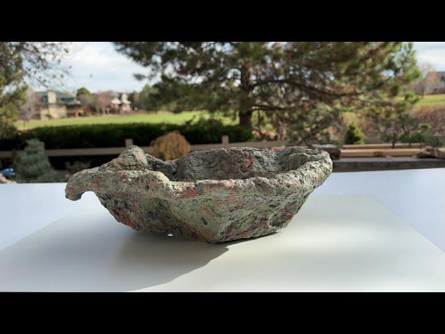 Bonsai Pot for sale, Large, Deep handmade by Colorado artist Linda Paul