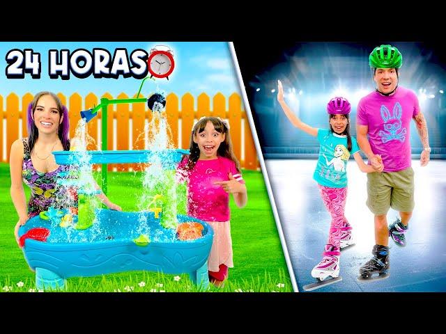 24 HORAS KARLA Y MAU SIENDO MIS PAPÁS ‍‍ *Los puse a prueba para el bebé* | Karla Bustillos