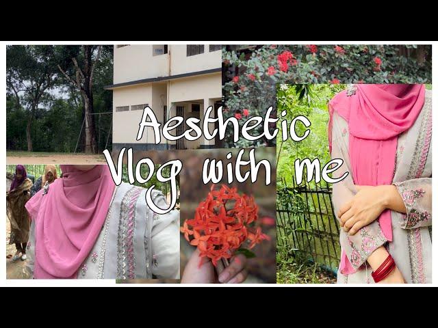 Aesthetic vlog with me  [ aesthetic eoovh. ]