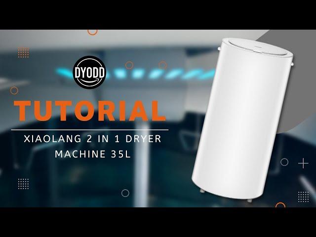 Xiaolang 2in1 Dryer Machine 35L Tutorial