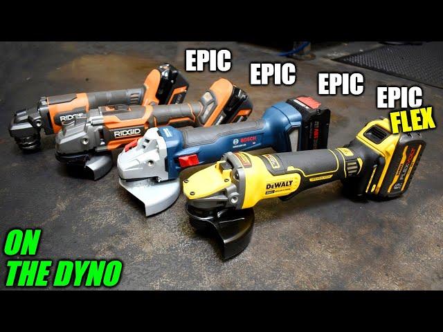 By FAR the Best Angle Grinders Yet: Bosch, Ridgid & DeWALT Flexvolting it Up