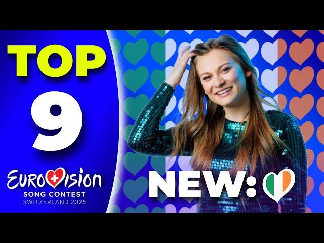 Eurovision 2025 | My Top 9 - NEW: