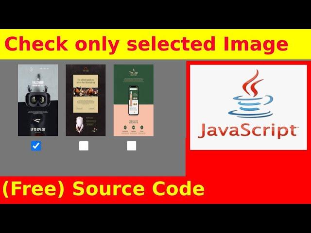 Ep73 - Check only one checkbox out of many instead of using radio button - Javascript source code