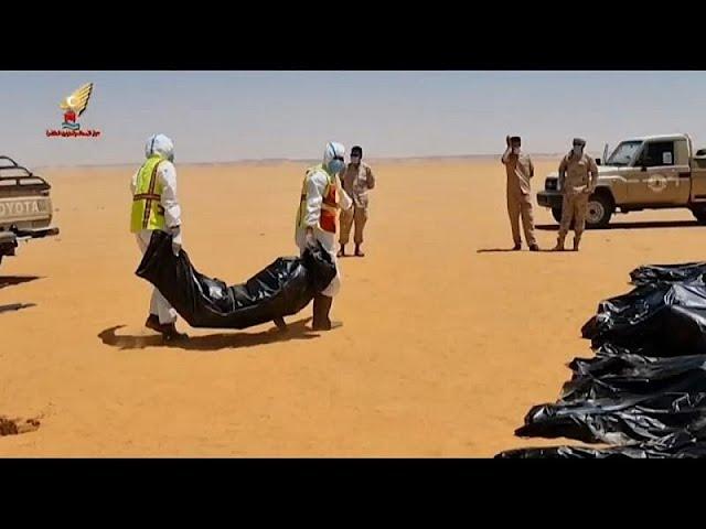 Libya: 20 people found dead in desert near border with Chad