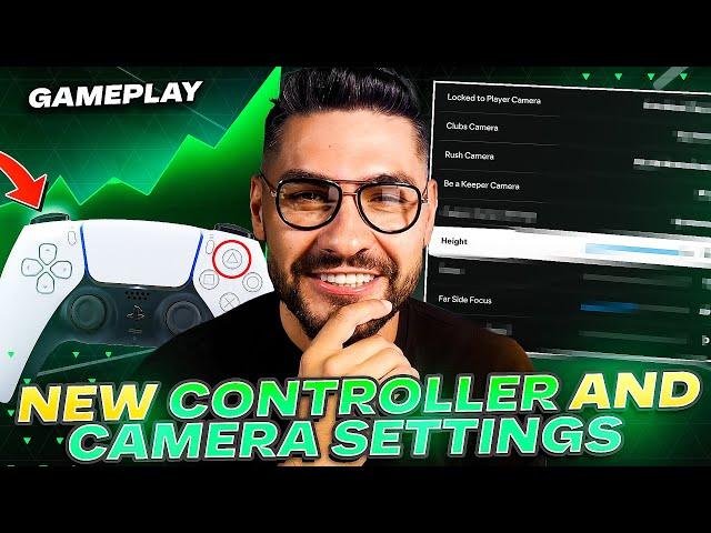 FC 25 *NEW* Updated Best Controller & Camera Settings For Max Performance & Gameplay Responsiveness!