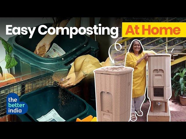 Terrabite Home Composter for no smell, no bugs, easy composting | Daily Dump | The Better India