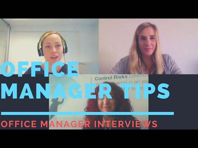 Office Manager Tips from two experienced Executive Assistant AND Office Manager.