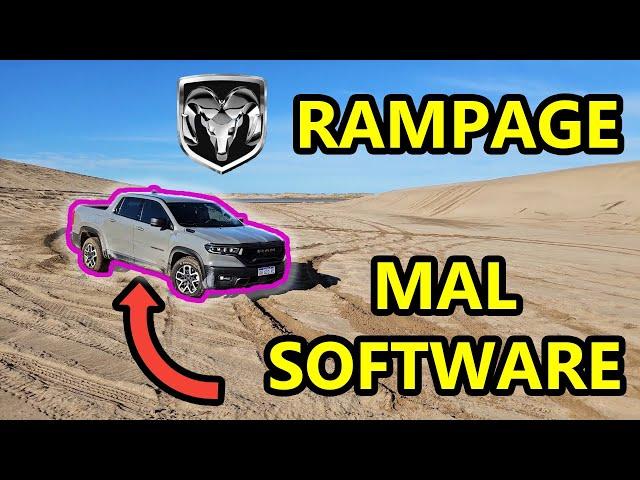 COMPRE la RAM RAMPAGE y Corri vs una Maverick. El Software la Arruina.