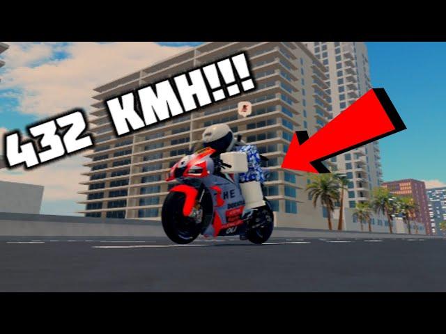 FASTEST MOTORCYCLE ON ROBLOX! | MotoRush! (Roblox)