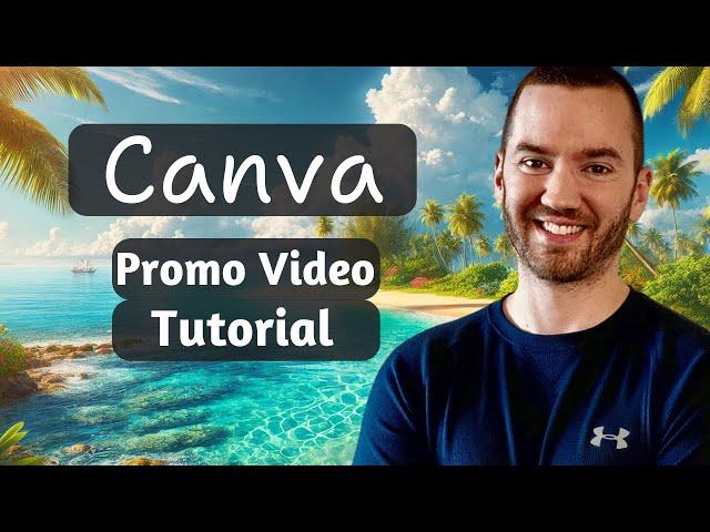 How To Create Promo Video In Canva 2024 (Canva Promo Video Tutorial)