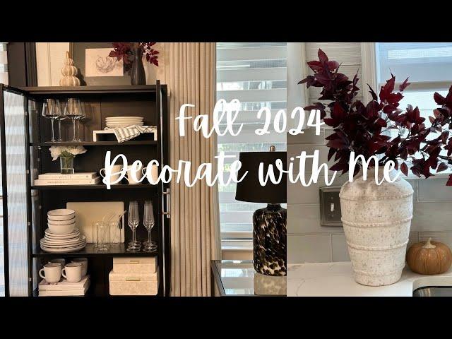 Fall 2024 Decorate with Me| Fall Home Decor|Home Reset