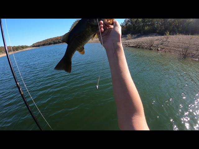 catching BIG Smallmouth and spotted bass on bull shoals lake