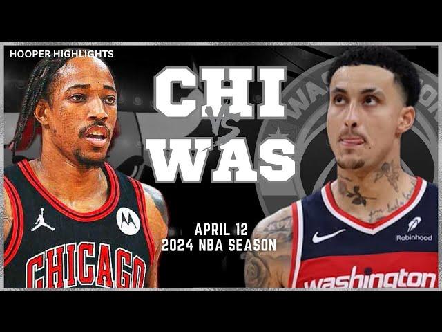 Chicago Bulls vs Washington Wizards Full Game Highlights | Apr 12 | 2024 NBA Season
