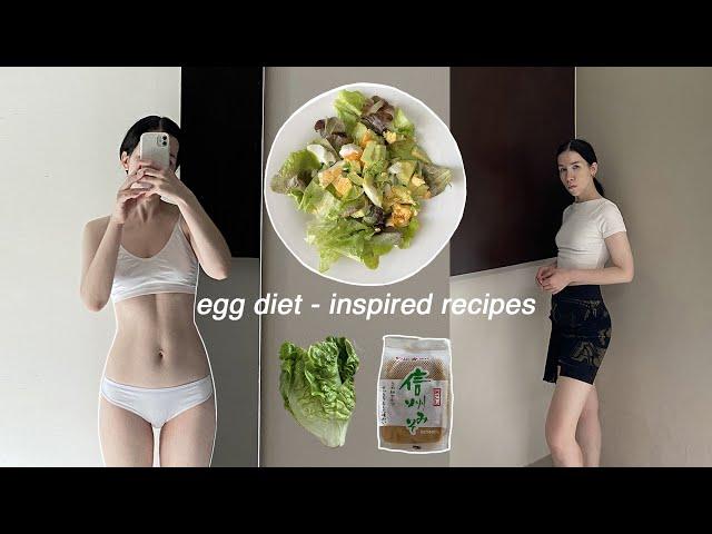 -10 kg  Egg diet inspired recipes for WEIGHT LOSS & BEAUTIFUL BODY  5 quick & easy meal ideas