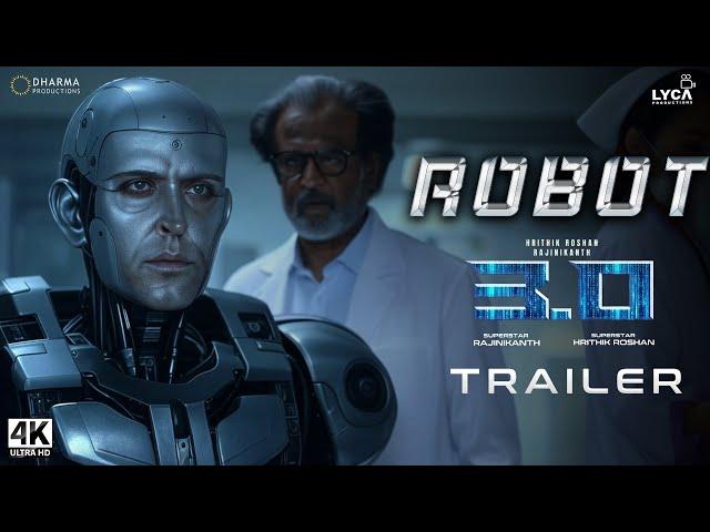 ROBOT 3.0 - Returns - Hindi Trailer (2024) | Rajinikanth, Hrithik Roshan | S.Shankar | T-Series