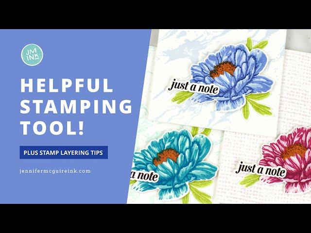 Helpful Stamping Tool!  [+ BIG Discount Code!]