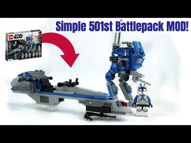 How to simply UPGRADE the LEGO Star Wars 501st Battlepack! | Set 75280 Alternative Build!